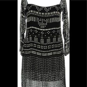 Nwt thurley empire twilight off the shoulder dress
